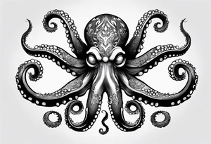 Octopus tattoo idea