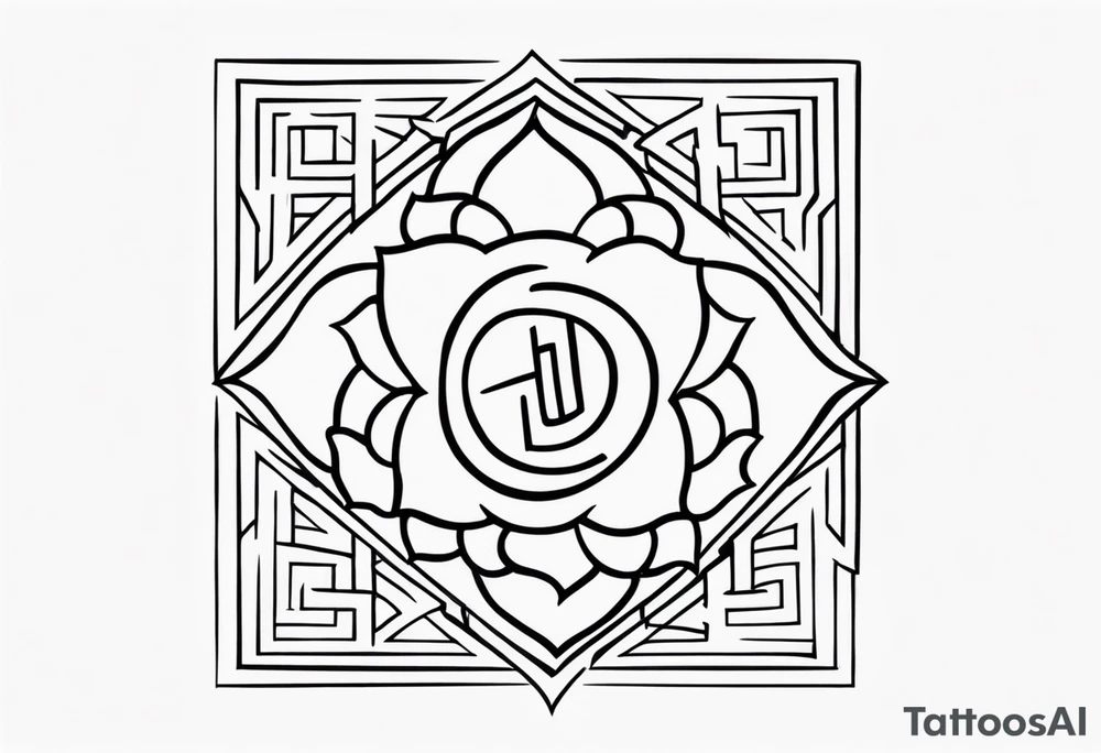 GYE NYAME tattoo idea