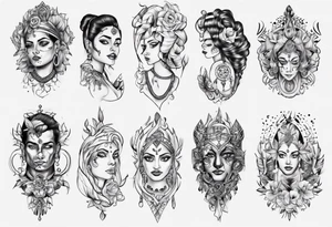 Name Neha tattoo idea