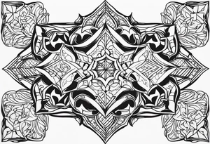 snow tattoo idea