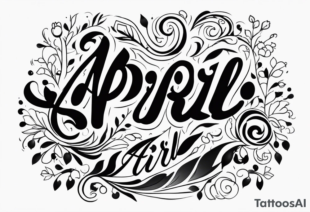 April 12th 2024 tattoo idea