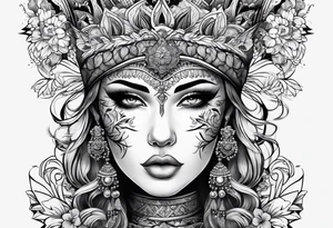 full sleeve canvas tattoo idea