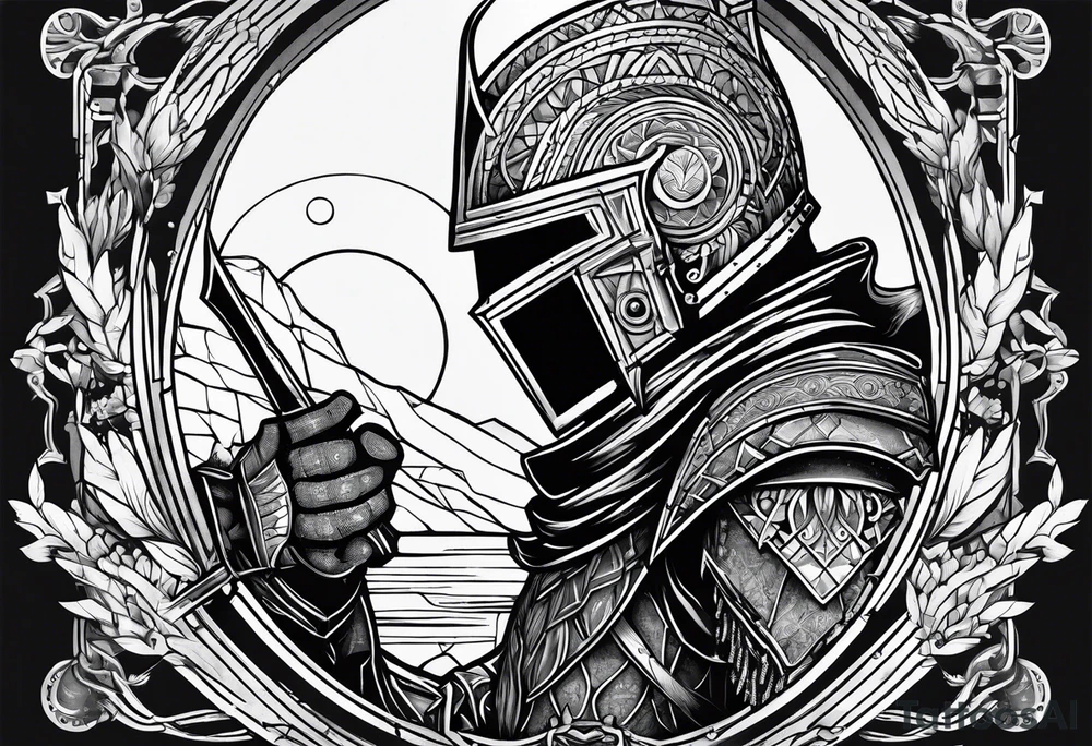 Dark souls sci fi tattoo idea