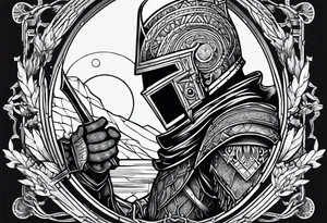 Dark souls sci fi tattoo idea