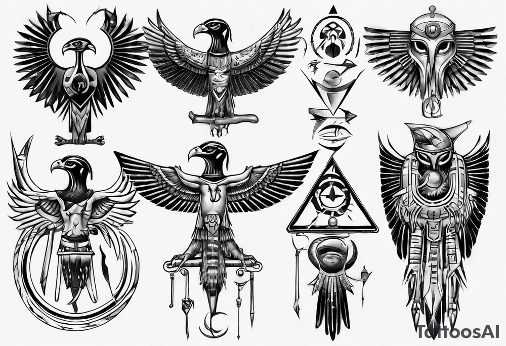 Horus tattoo idea