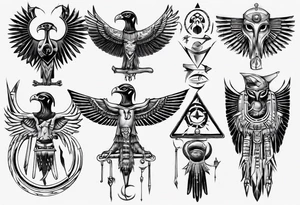 Horus tattoo idea