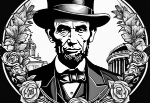 Abraham Lincoln tattoo idea