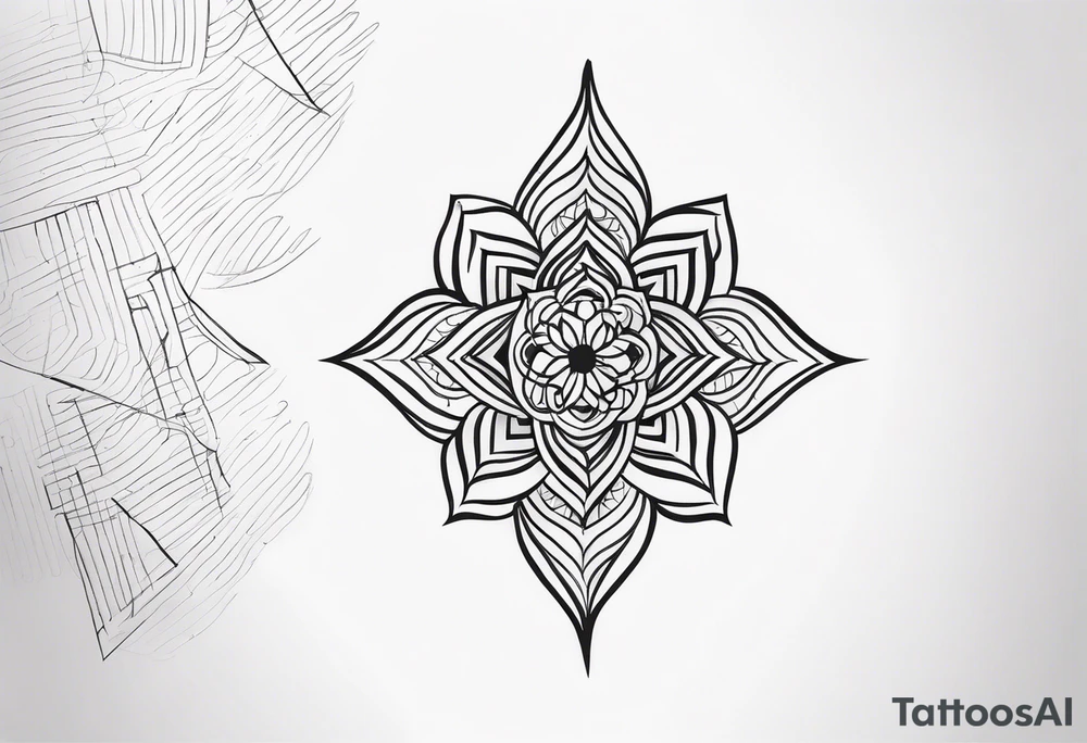 design a tattoo in concept of karma tattoo idea