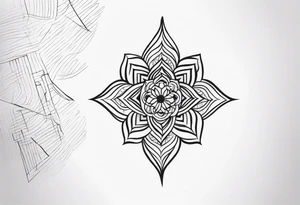 design a tattoo in concept of karma tattoo idea