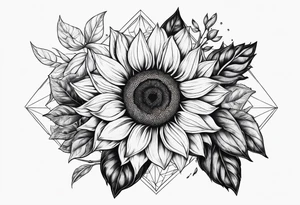 Name Annalise with sunflower tattoo idea