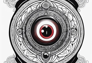 Tatto from Itachi and his mangekyou sharingan tattoo idea