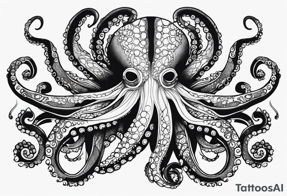 Octopus tattoo idea