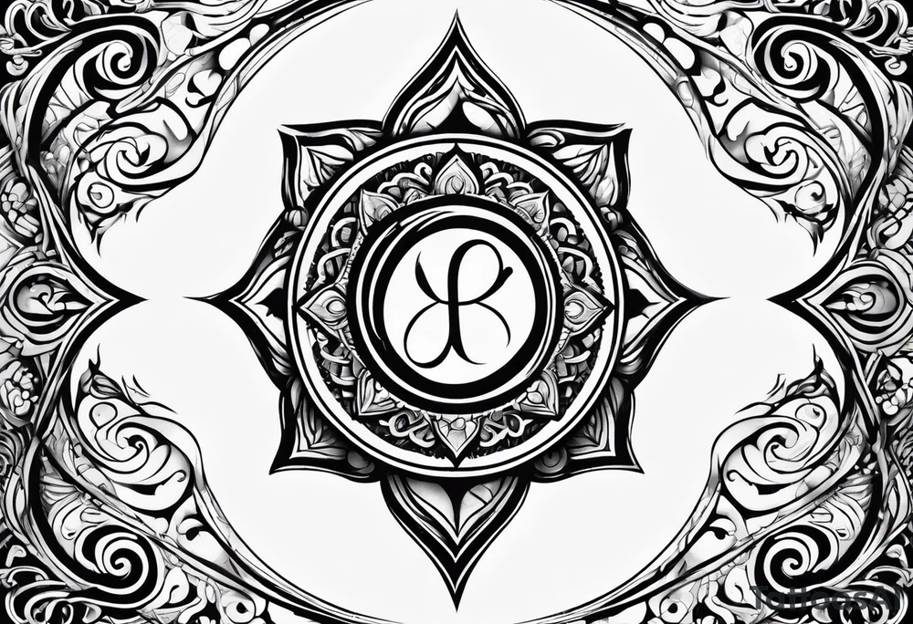 infinity symbol tattoo idea