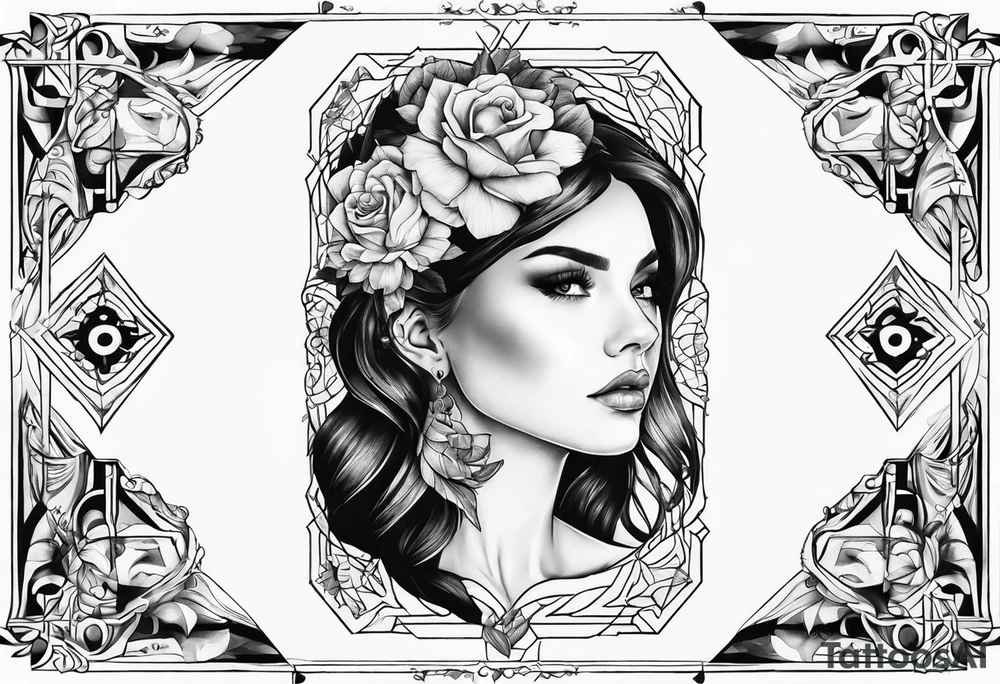 Life to death sleeve tattoo idea