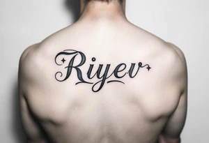 Riley name tattoo idea