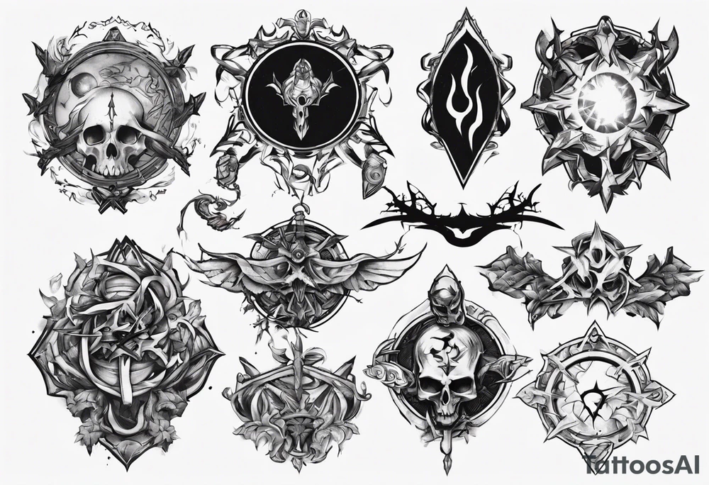 path of exile tattoo idea