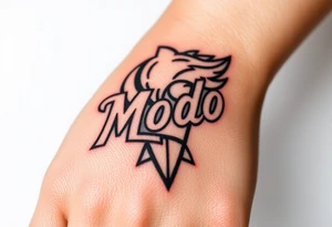 Modo hockey logo tattoo idea