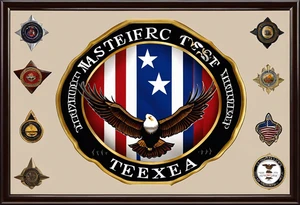 Create a tatoo that incorporates Texas, Arkansas, New Mexico,  Beechcraft A36, semper fidelis , and boating, and dates 05-01-2004, 02-25-2007, 05-19-2012 tattoo idea