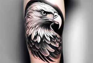 fish eagle tattoo idea