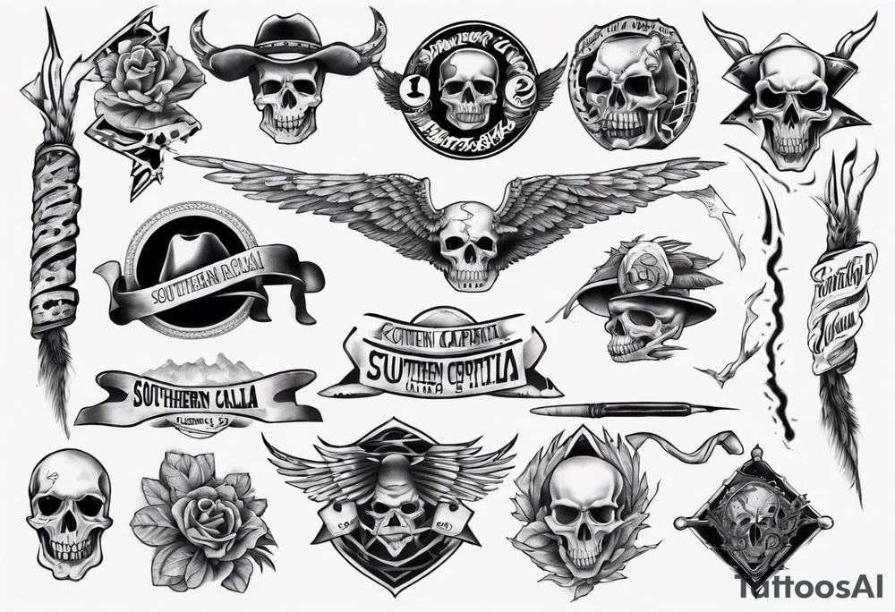southern california bands tattoo idea