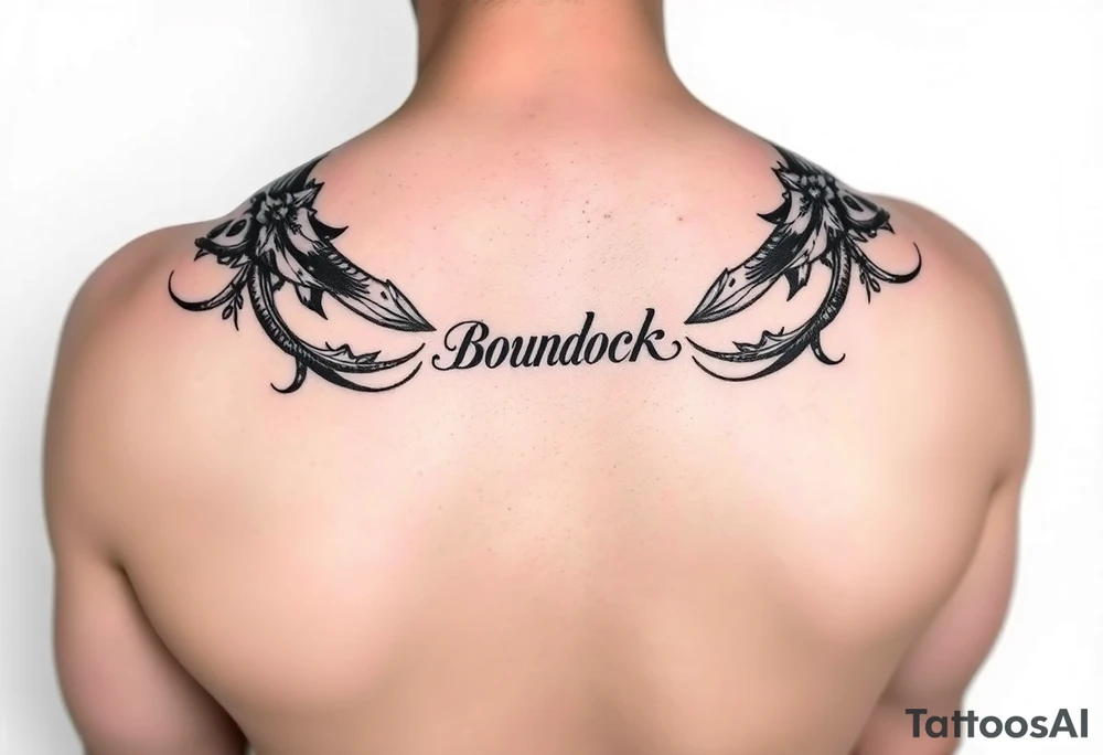 Boondocks wrist tattoo tattoo idea