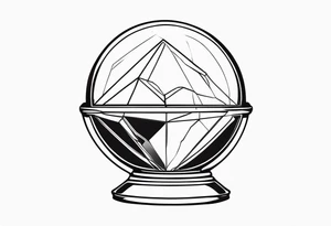 WITCHY Crystal Ball tattoo idea