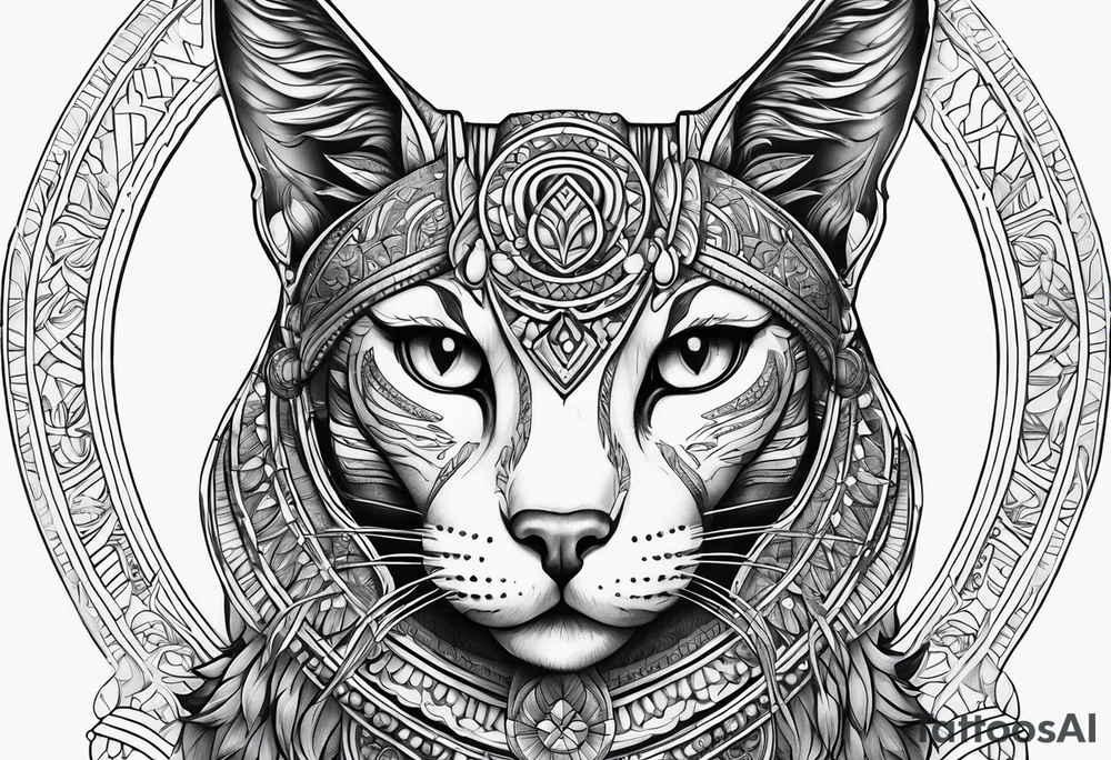 Bastet Goddes tattoo idea