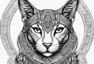 Bastet Goddes tattoo idea