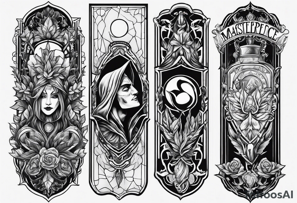 hanged man tattoo idea