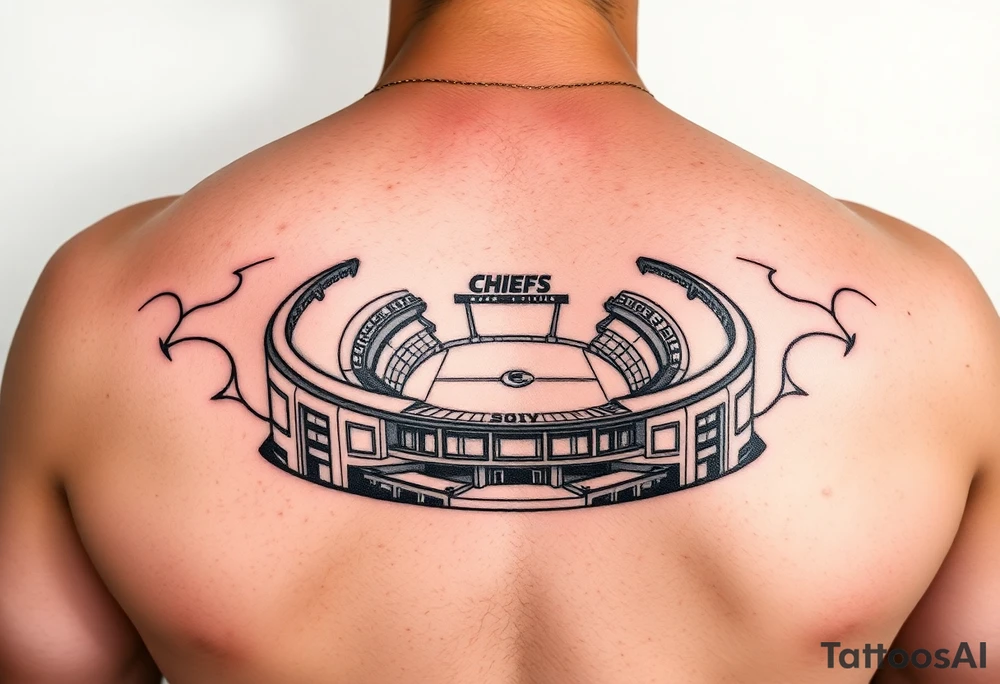 Kansas city chiefs, super bowl titles, arrowhead stadium tattoo idea