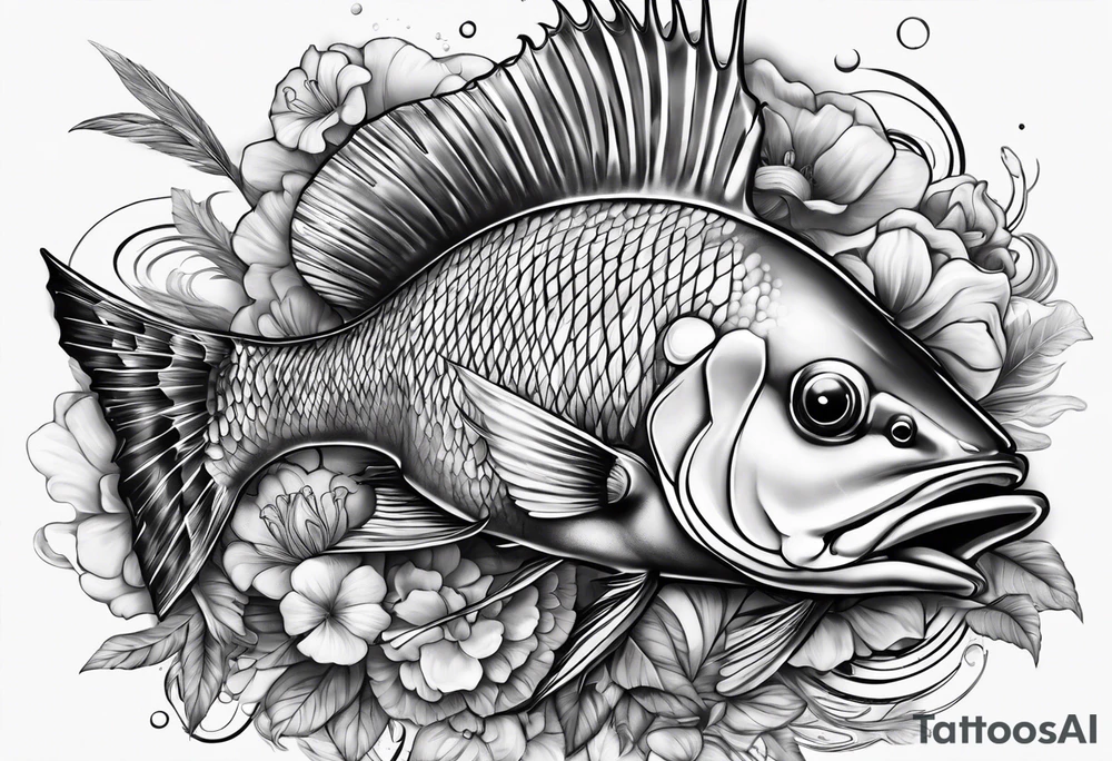 Granchio realistico tattoo idea