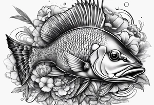Granchio realistico tattoo idea