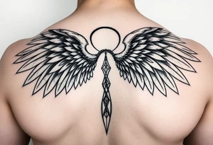 guardian angel tattoo idea