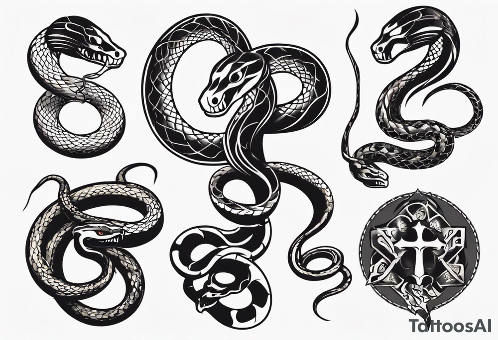 snake tattoo idea