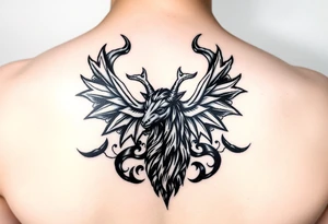 Witchy March zodiac tattoo idea