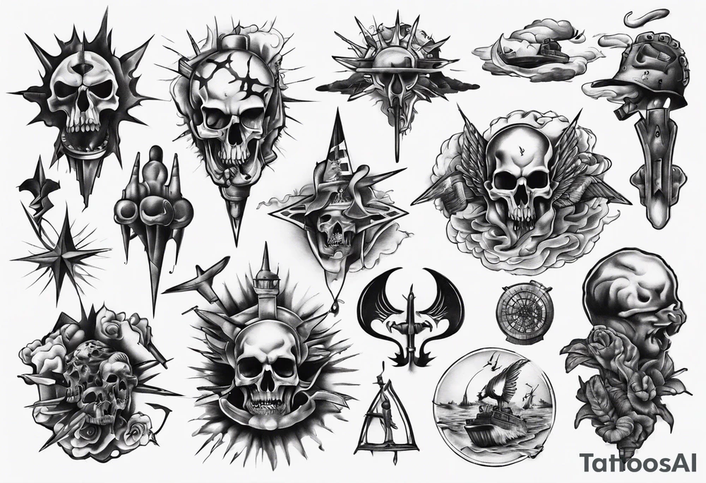 War is Inevitable tattoo idea