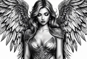 Angel Wings tattoo idea