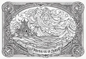 VALHALLA battle  prayer poem tattoo idea