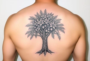 Breadfruit tree in iao valley maui tattoo idea