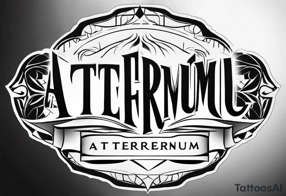simul in aeternum tattoo idea