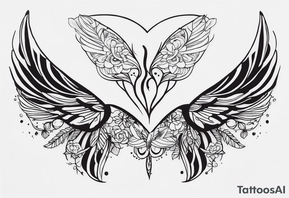 Give a idea for two people to get tattoos that compliment each other that show a “meant to be” type tattoo idea