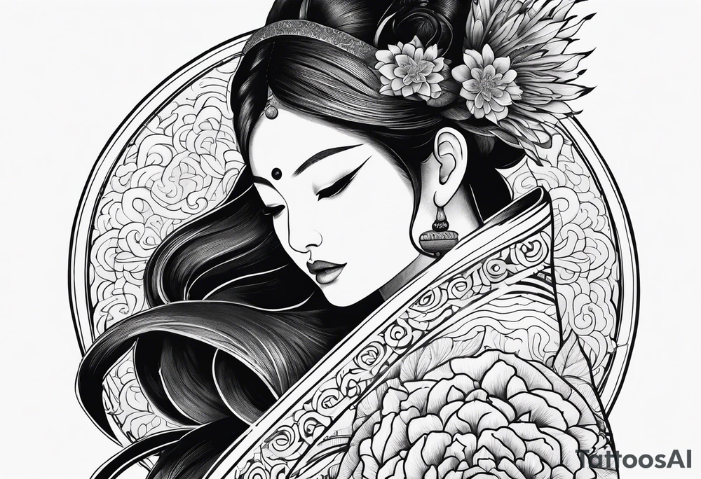 Two souls as one tattoo idea