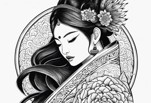 Two souls as one tattoo idea