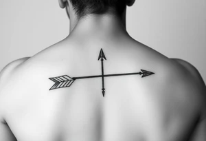 Arrow on arm tattoo idea