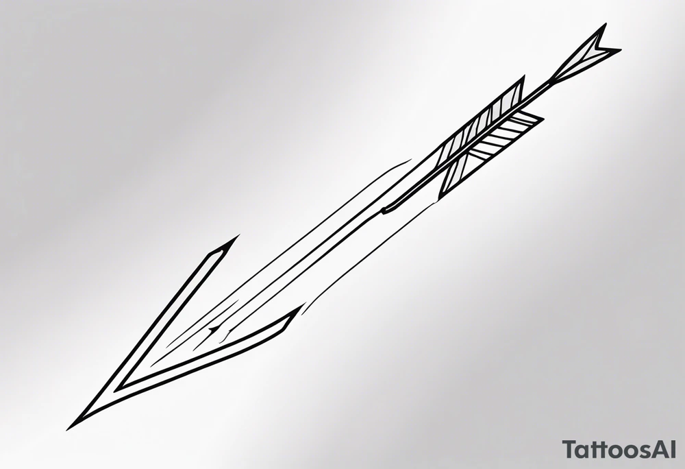 Arrow tattoo idea