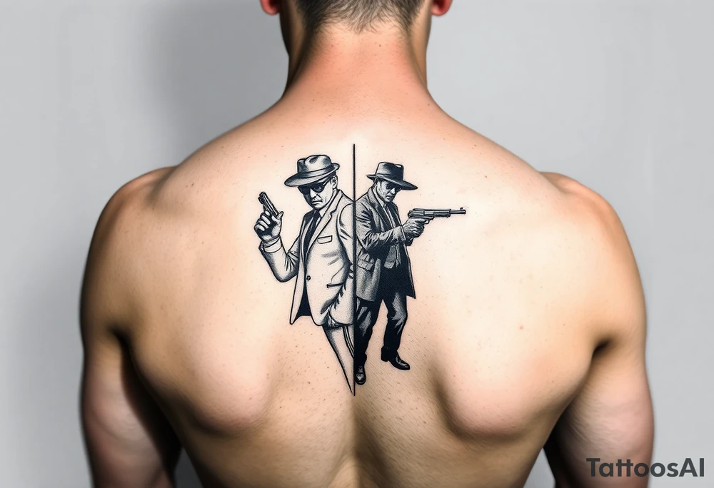 Spy vs spy tattoo idea