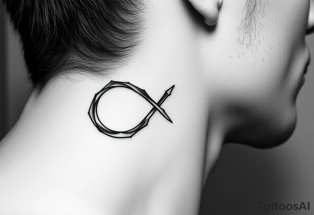 Infinity symbol tattoo idea
