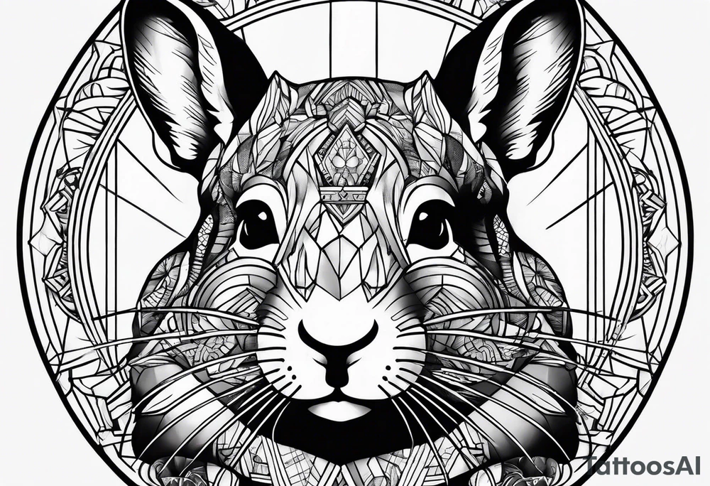 Chinchilla tattoo idea