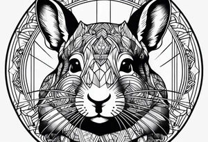 Chinchilla tattoo idea