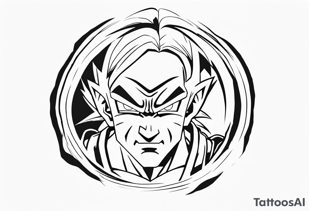 dragonball z tattoo idea
